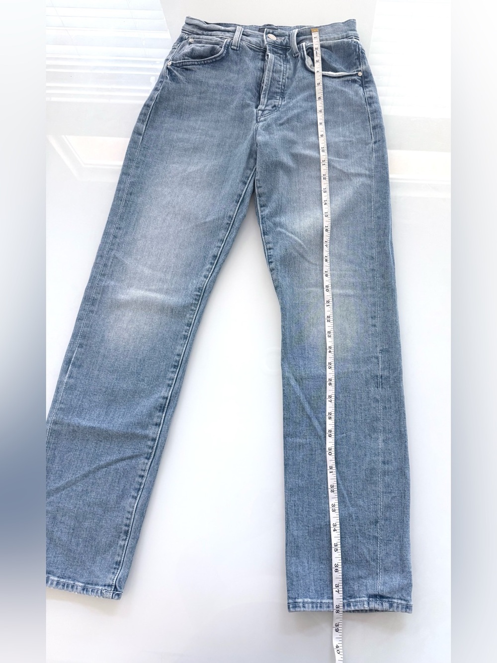MOTHER The High Waisted Hiker Hover Jeans Herbal Remedy Sz 26 - Picture 7 of 10